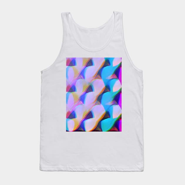 Rainbow Marshmallow Hearts (MD23Val019) Tank Top by Maikell Designs